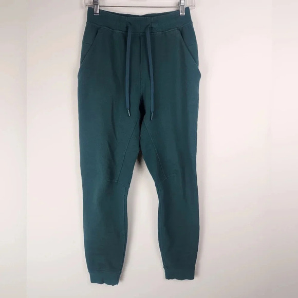 Lululemon City Sweat Joggers Green Mens Size XS - Picture 1 of 7
